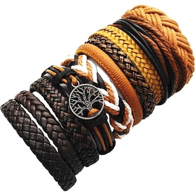 Predator kožený náramek sada Q333-5