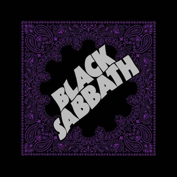 Black Sabbath Шал Logo Black (B047)