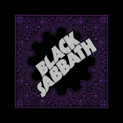 Black Sabbath Шал Logo Black (B047)