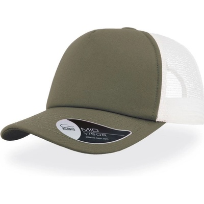 Atlantis Headwear Record Trucker 5 panelová COT-33019755099 Olivová