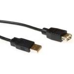 ACT usb 2.0 a (мъжки) към usb a (женски) 5 м, черен sb2250 (sb2250)