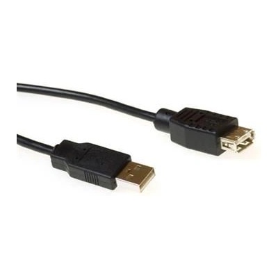 ACT usb 2.0 a (мъжки) към usb a (женски) 5 м, черен sb2250 (sb2250)