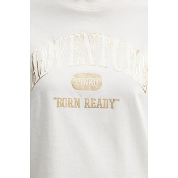 Pinko Памучна тениска Pinko в бяло 104604 A2CS (104604.A2CS)