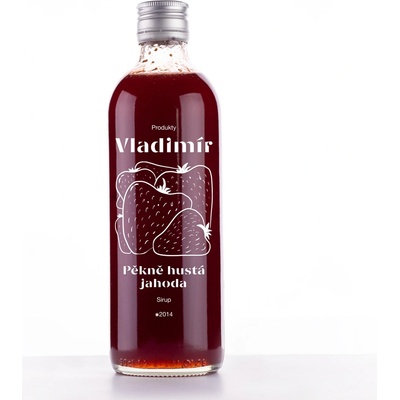 Sirup Vladimír Jahoda 0,5 l