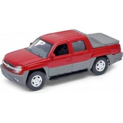 Welly 2002 Chevrolet Avalanche Červená 1:34