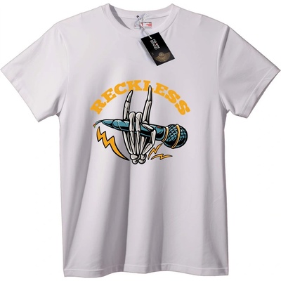 NOONEBRAND Тениска Скелет на Необуздан Рок - 2XL, Black