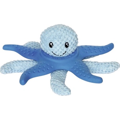 Kiwi Hračka pes OCTOPUS & STARFISH plyš TPR modr 27 cm