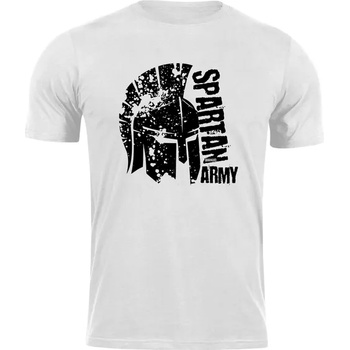 Image 1 of DRAGOWA Тениска с къс ръкав Spartan Army Leon, бяла, 160 г/м2 (7854)