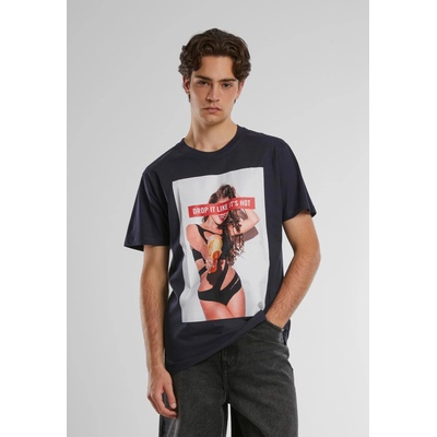 Mister Tee Тениска Drop It Tee navy SUB-MT1077-00155 - Черен, размер M