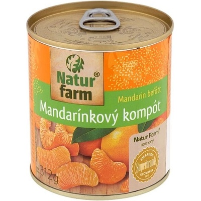 Natur Farm Mandarínky v sladkom náleve 312 g