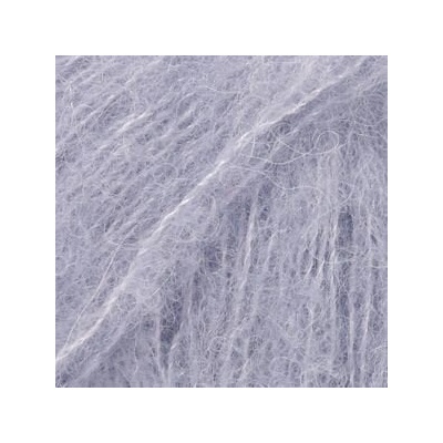 DROPS Design Brushed Alpaca Silk Uni Colour 17 Light Lavender Плетива прежда (109817)