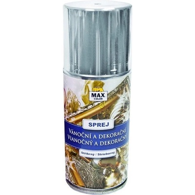 Kwasny MAX COLOR Sprej dekorační stříbrný 150ml