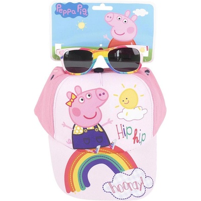 CERDA К-т слънчеви очила и шапка peppa pig