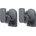 Goobay Speaker Wall Stands Black