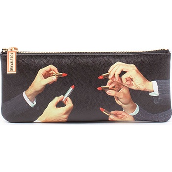 Seletti Чантичка за кръста Toiletpaper Lipsticks Black 21 x 9 см (02524)