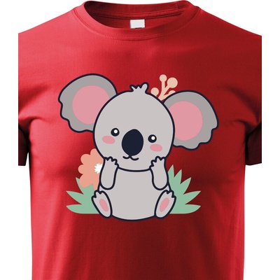 dětské triko Koala 2 červená