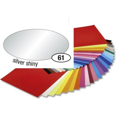 Barevný papír 300 g A4 Stříbrný lesklý