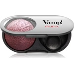 PUPA Vamp! Radiant Baked Eyeshadow дълготрайни сенки за очи с блясък цвят 104 - Deep Plum 1 гр
