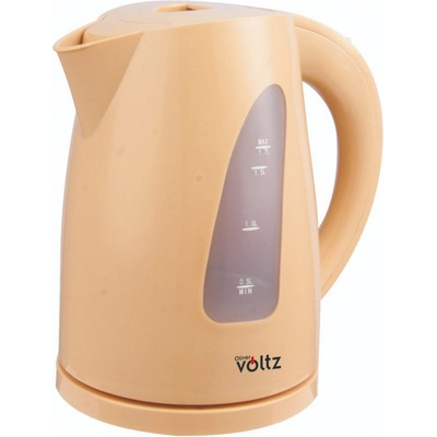 Voltz Електрическа кана Oliver Voltz OV51230B, 2200W, 1.7 л, Светлинен индикатор, Безжична, Кремав (55551230BC)