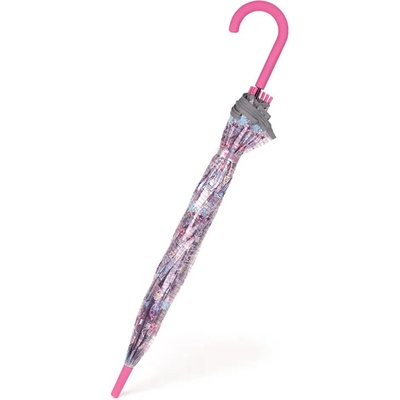 Чадър Gabol Funny umbrella - Pink (Transparente)