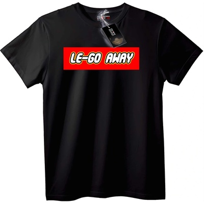 NOONEBRAND Тениска LE-GO AWAY - 7XL, Black