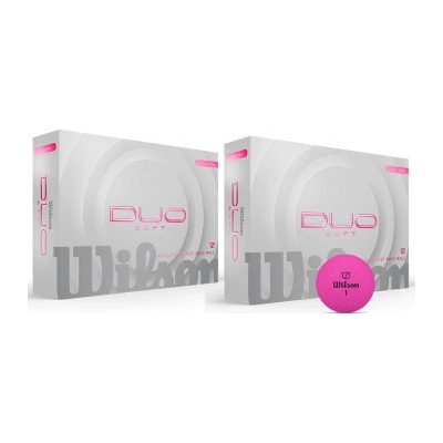 Wilson Duo Soft růžové 24 ks
