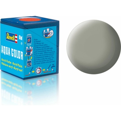 Revell Farba AQUA 75 Sivá kamenná matná Stone Grey Matt RAL7030 18ml