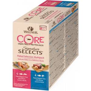 Wellness Core Signature Selects Flaked Selection Multipack 8 x 79 г