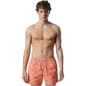 North Sails Бански гащета North sails Basic Volley swimming shorts - Orange (Coral / Pink)
