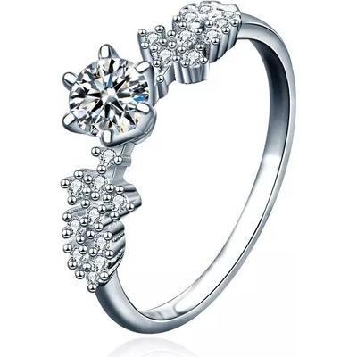 Royal Fashion HA XJZ046 SILVER MOISSANITE ZIRCON