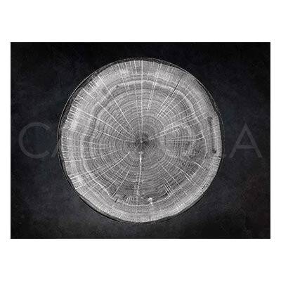 Vilde Plochý talíř Woodart šedý 29 cm