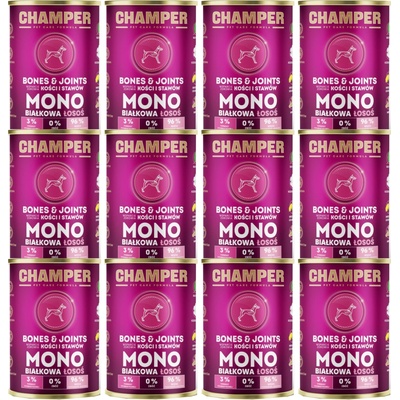 Champer Bones & Joints monoproteinový losos 12 x 400 g