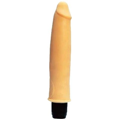 Charmly Toy Реалистичен секс вибратор от Кибер кожа "super vibe flesh" 22 см