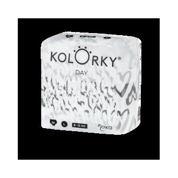 KOLORKY DAY srdce L 8-13 kg 19 ks