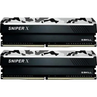 G.SKILL Sniper X 16GB (2x8GB) DDR4 3200MHz F4-3200C16D-16GSXWB