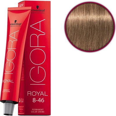 Schwarzkopf Igora Royal Nude Tones 8-46 světlá blond béžová čokoládová 60 ml