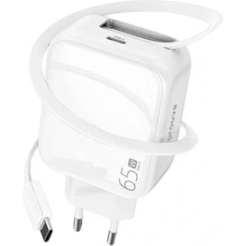 Proove Зарядно устройство Proove Fixtape Type-C 65W с кабел за навиване (WCFP65010202)