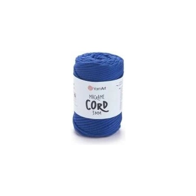 YarnArt Macrame Cord 3 mm 772 - královská modrá