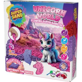 Play-Toys Кинетичен пясък Play Toys - Еднорози (2137)