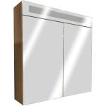 Triano Шкаф горен с 2 огледални врати и led осветление, Орегон, 34140 (73093)