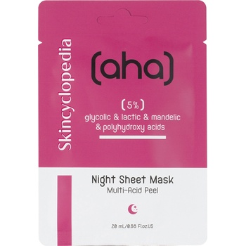 Skincyclopedia SКINCYCLOPEDIA Sheet Mask Aha & Pha 5% Маска за лице дамски