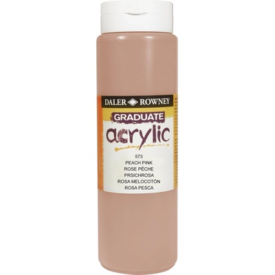 Daler-Rowney Graduate АКРИЛНА боя Peach Pink 500 ml 1 бр (123500573)