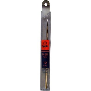 Apple Needles Háček na háčkování ocelový - 0,6 mm
