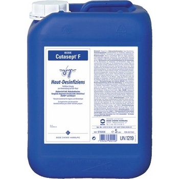 Cutasept F bezfarebný alkoholový dezinfekčný prípravok na kožu 5 l