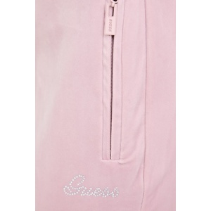 Guess спортен панталон дамски от кадифе AMALIA (V6BB11.K6304)