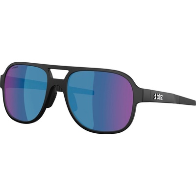 Bliz Очила Bliz A006 S3 Sunglasses - Matte Black / Smoke / Blue Multi - размер One Size (205-7463-0311)