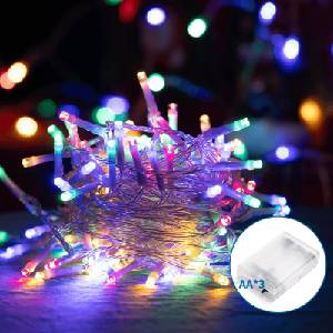 Aigostar - LED гирлянд 100xLED/3xAA 10, 3m многоцветен (AI1348)