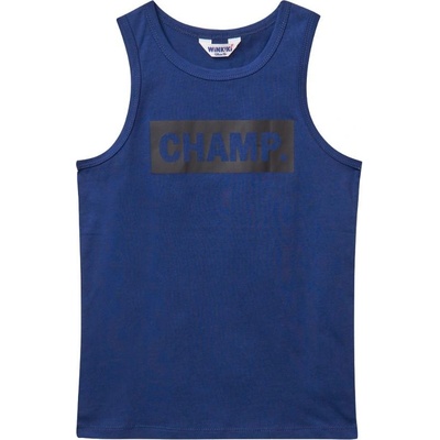 Winkiki chlapecké tílko WJB 41115 tmavě modrá – Zboží Dáma