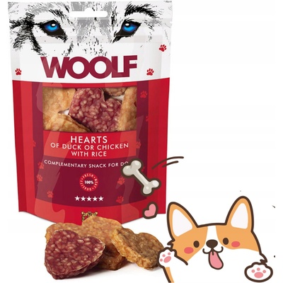 Woolf welcome hearts 100 g