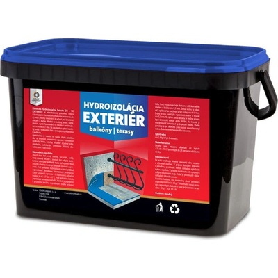 COLOR COMPANY HYDROIZOLÁCIA EXTERIÉR na vodorovné a zvislé povrchy 5 kg Modrá